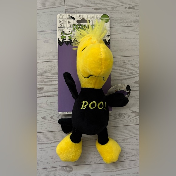 Peanuts Other - Peanuts Woodstock Halloween Collection Pet  Dog Toy - Black and Yellow